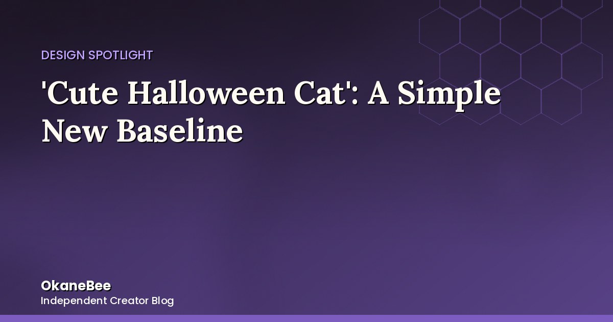 'Cute Halloween Cat': A New Baseline for the Subcategory