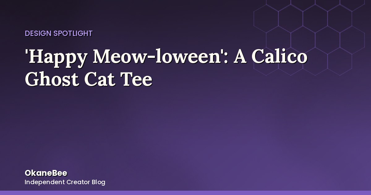 'Happy Meow-loween': A Calico Take on the Classic Ghost Costume