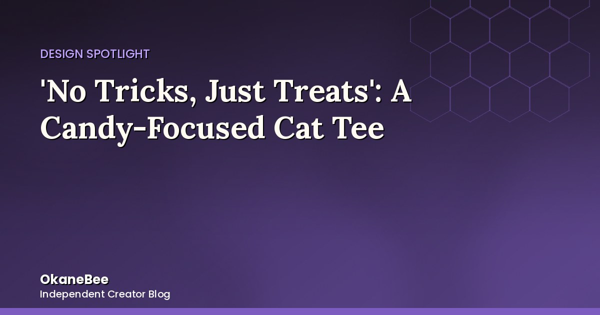 'No Tricks, Just Treats': A Cat That's Picked a Side
