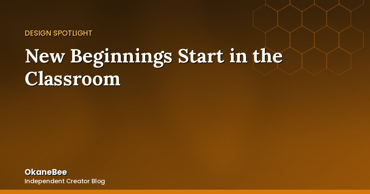 Why 'New Beginnings Start in the Classroom' Is the Back-to-School Tee for the Optimists